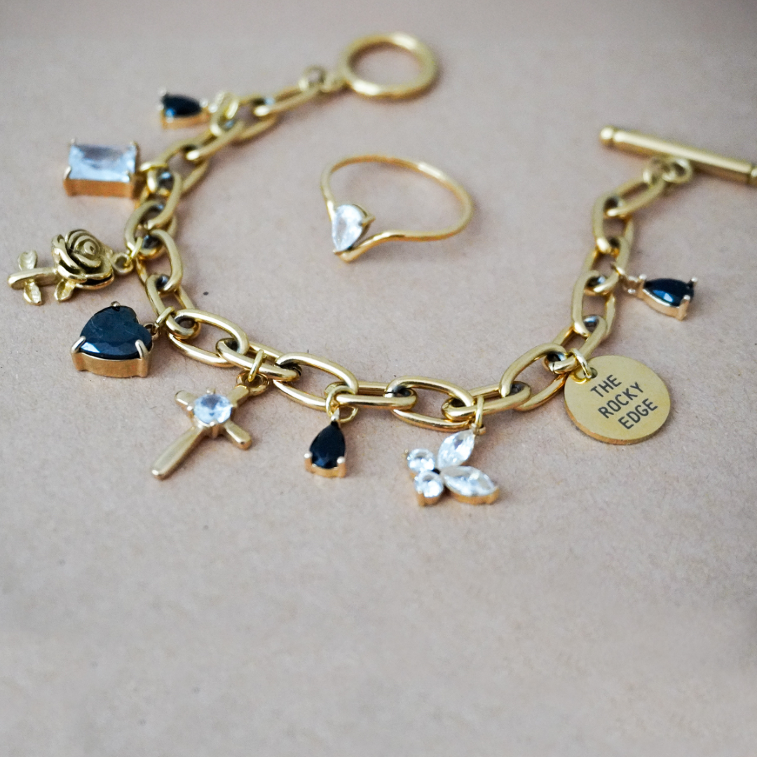 Nothing Lasts Forever Charm Bracelet