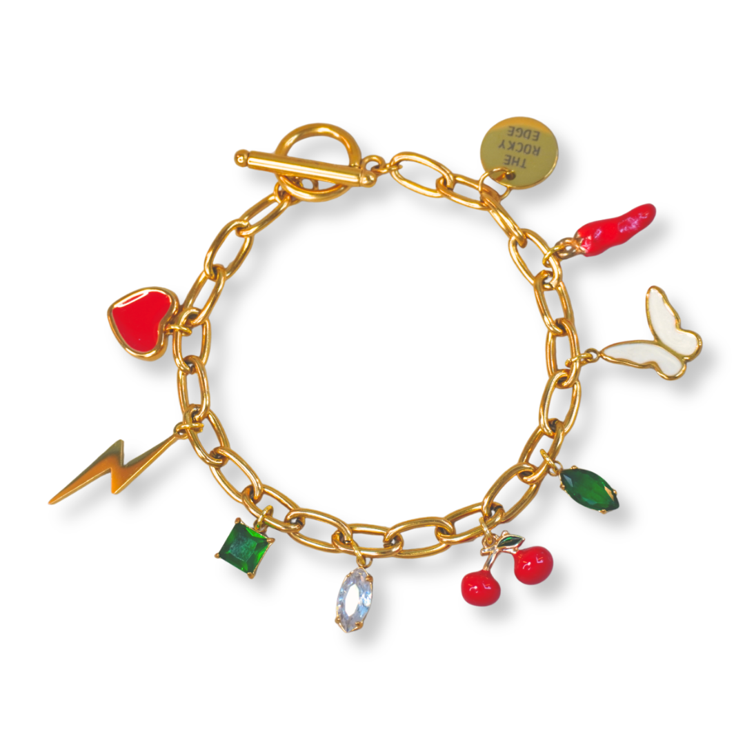 Sweet and Spicy Charm Bracelet
