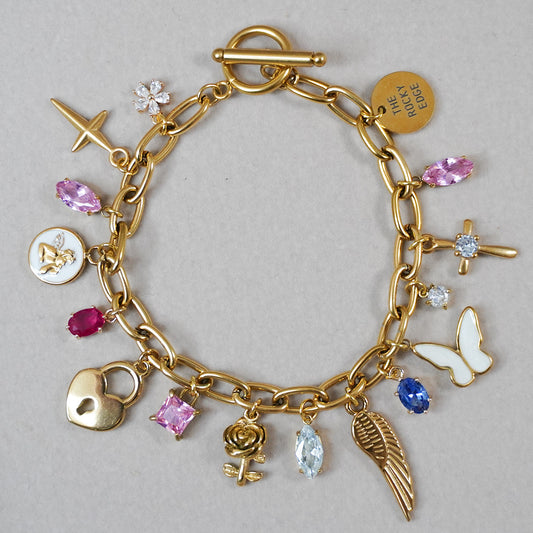 ANGEL SKIES CHARM BRACELET