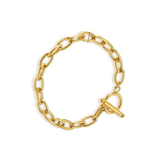Large Chain Charm Bracelet
