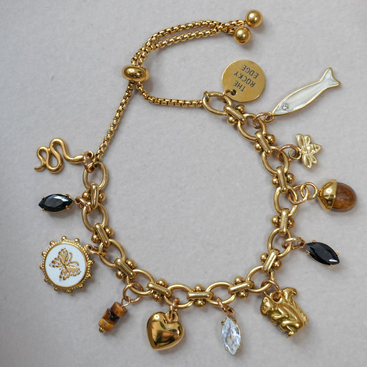 Rocky Trail Charm Bracelet
