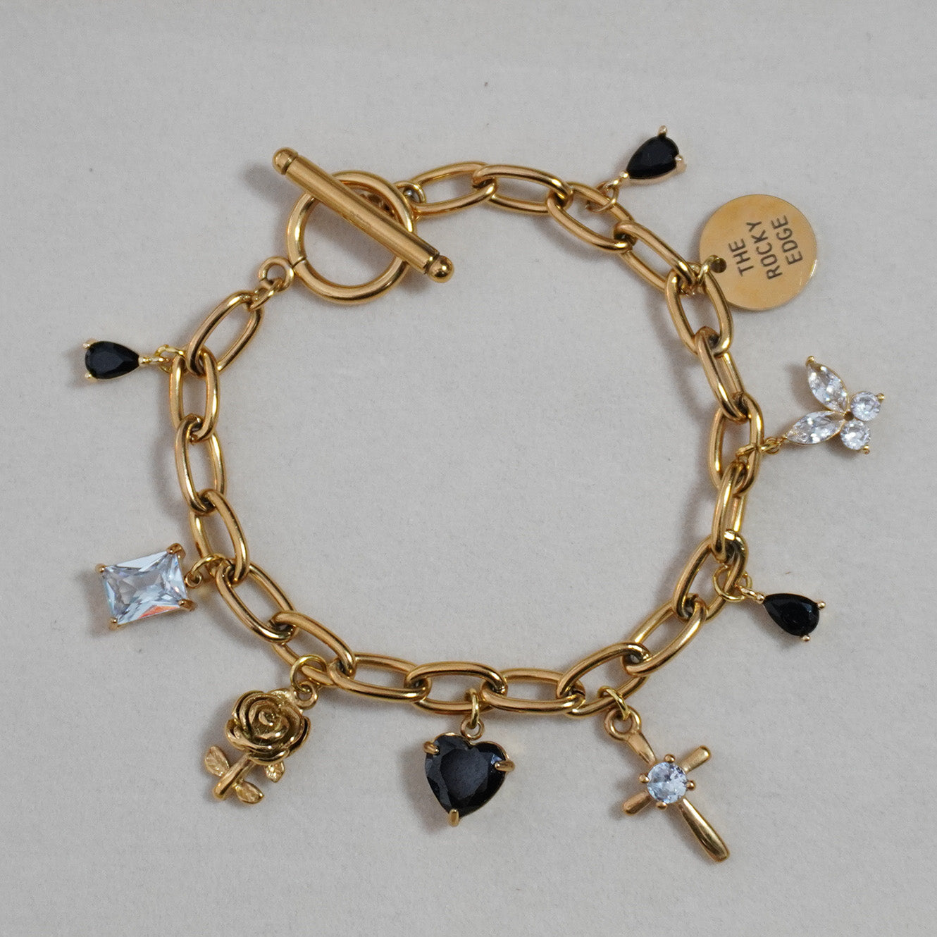 Nothing Lasts Forever Charm Bracelet