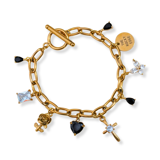 Nothing Lasts Forever Charm Bracelet