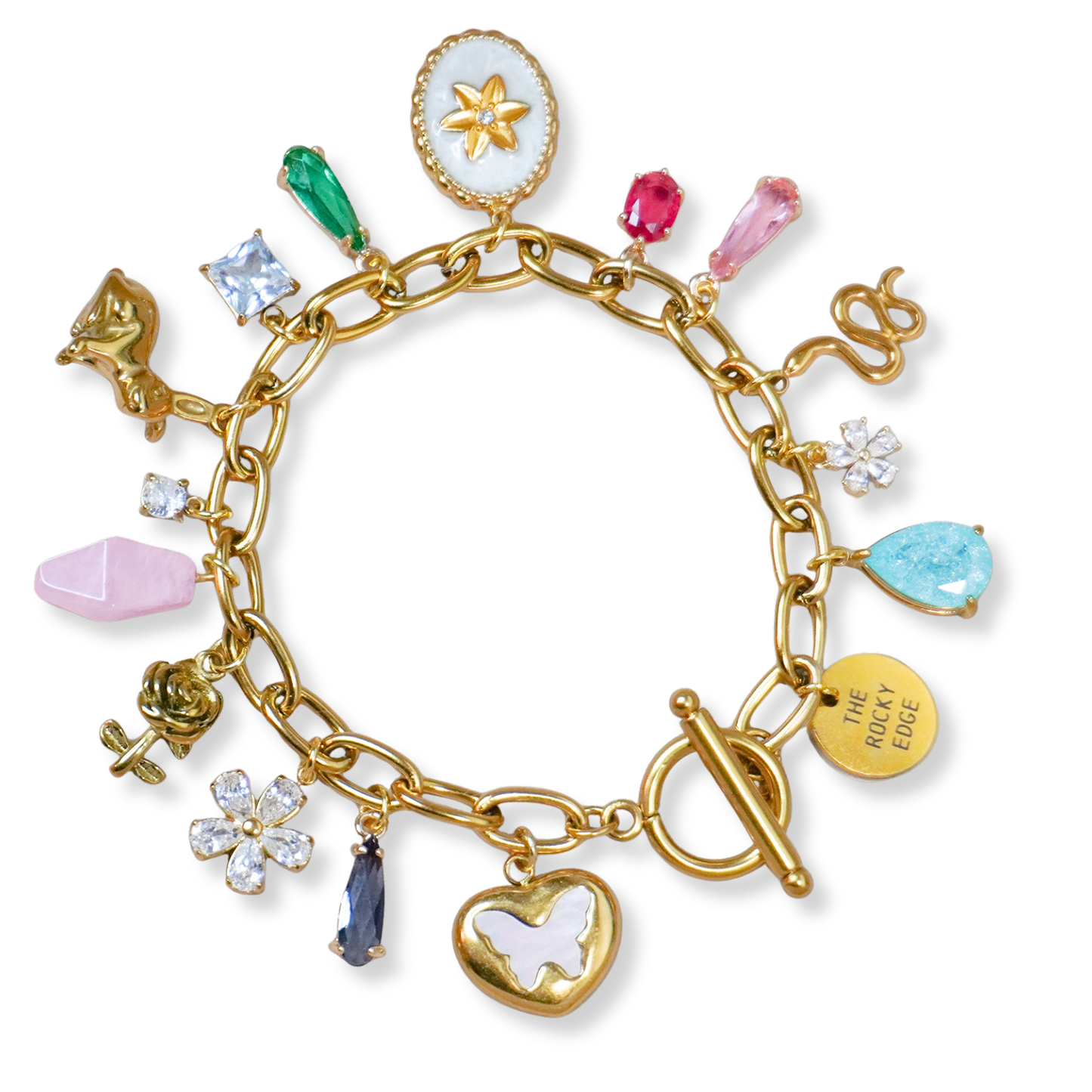 Wildflower Charm Bracelet