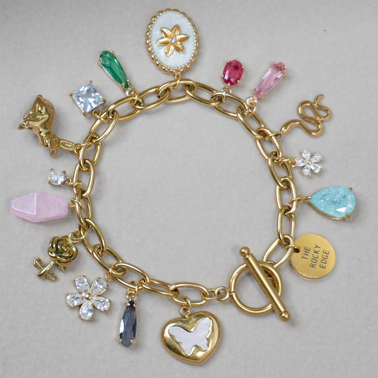Wildflower Charm Bracelet