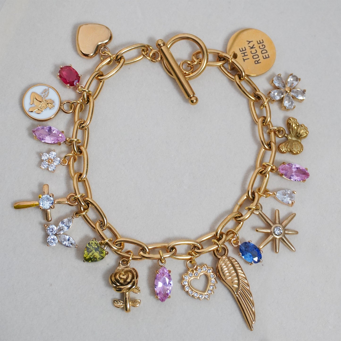 ANGEL SKIES CHARM BRACELET